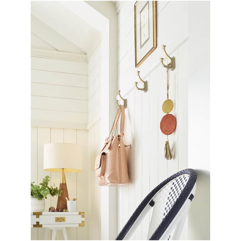 Amerock H37007 Alder Double Robe Hook