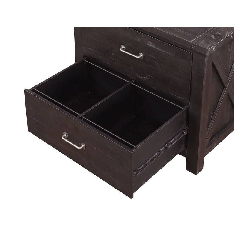 Oak Park 2 Drawer File Cabinet