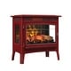 preview thumbnail 12 of 10, Duraflame® 24-in. Electric Stove Heater Red