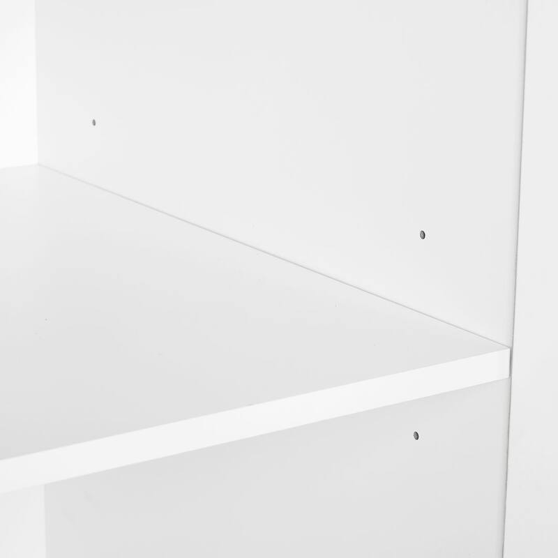 Manhattan Comfort Lee Modern 1.0 Freestanding Wardrobe Closet Armoire Set of 2