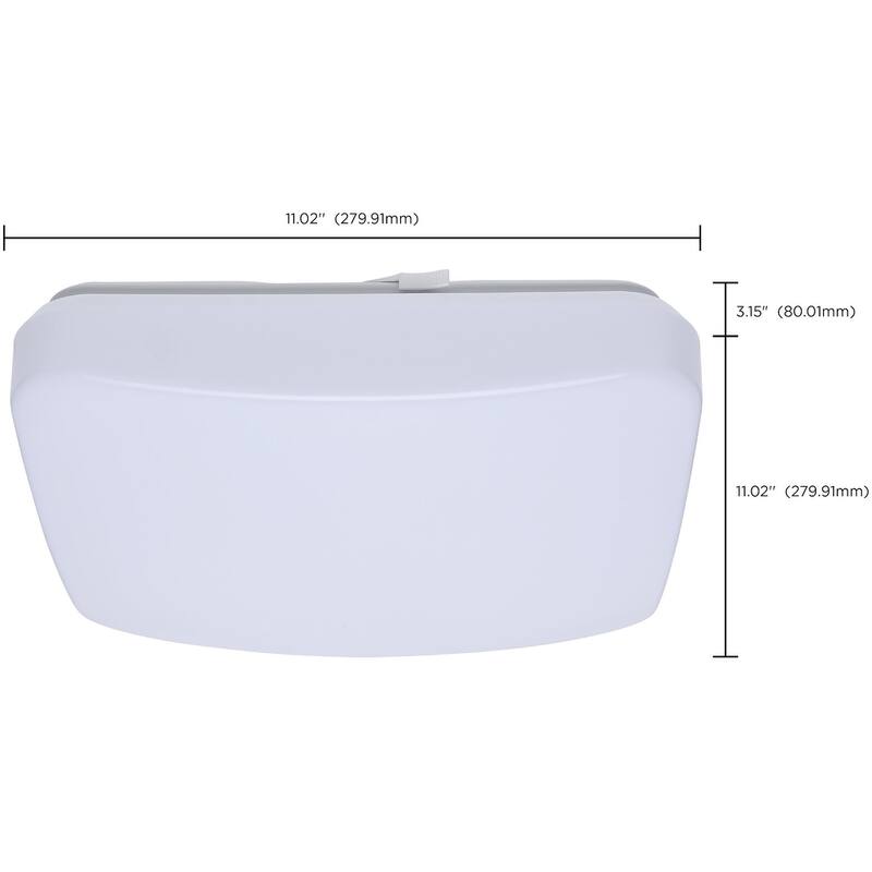 Nuvo Lighting 62/1855 Cloud 12" Wide Integrated LED Flush Mount Square