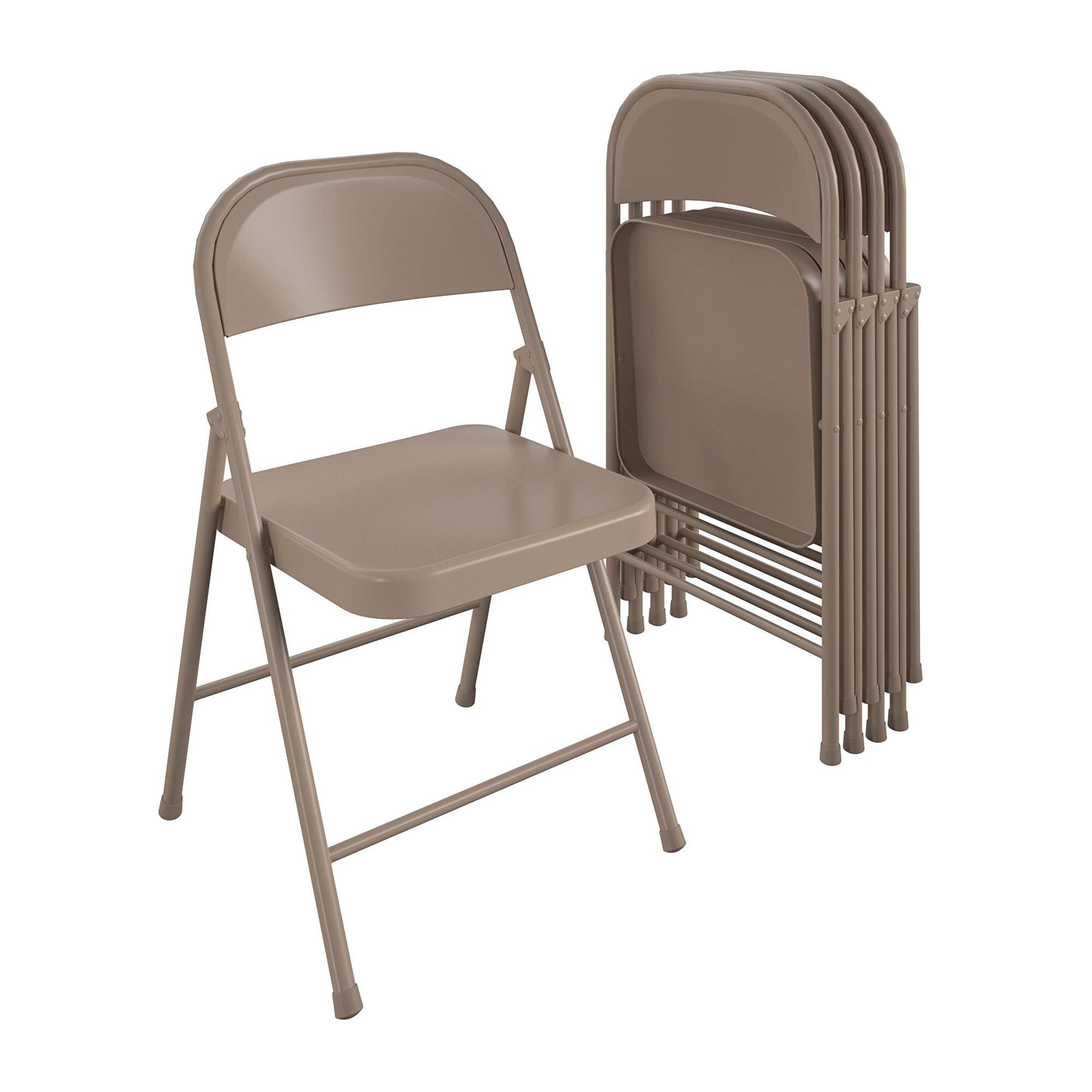COSCO SmartFold All Steel Folding Chair 4 Pack On Sale Bed Bath Beyond 37840304