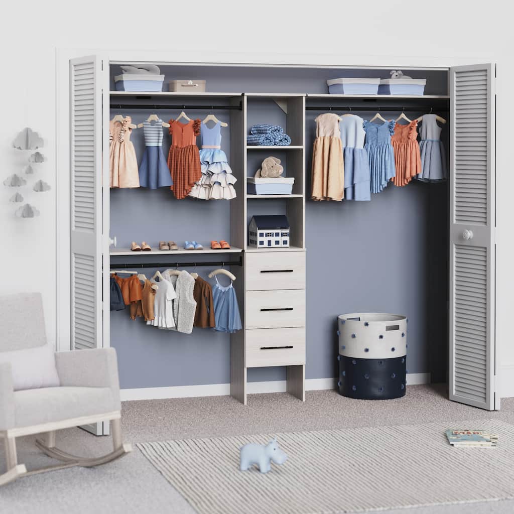 ClosetMaid SuiteSymphony Modern 3-Drawer 16-Inch Tower Closet System