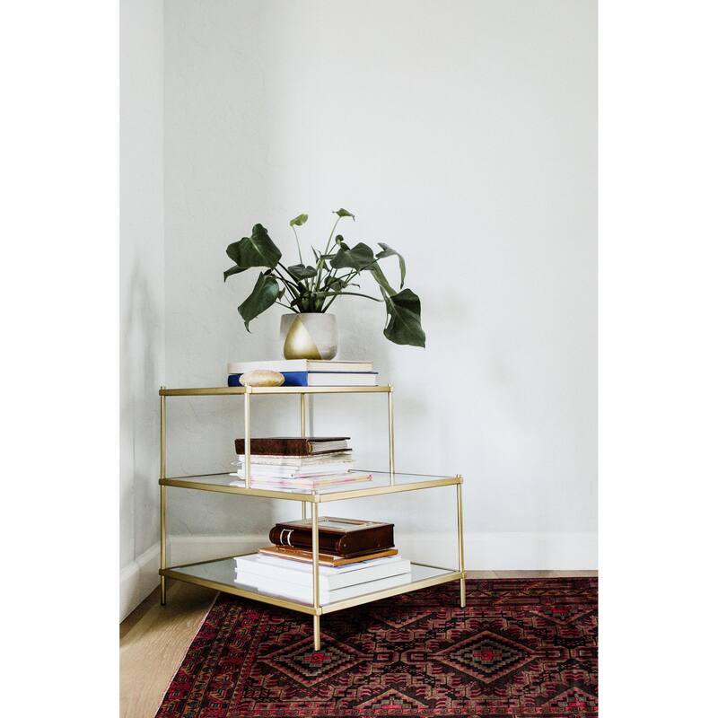 ECARPETGALLERY Hand-knotted Teimani Dark Brown Wool Rug - 3'11 x 6'6