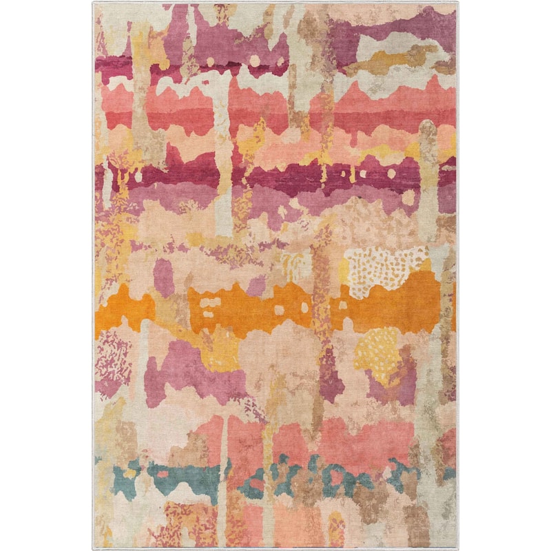 Well Woven Apollo Abstract Couleurs Abstract Waves Multi Area Rug