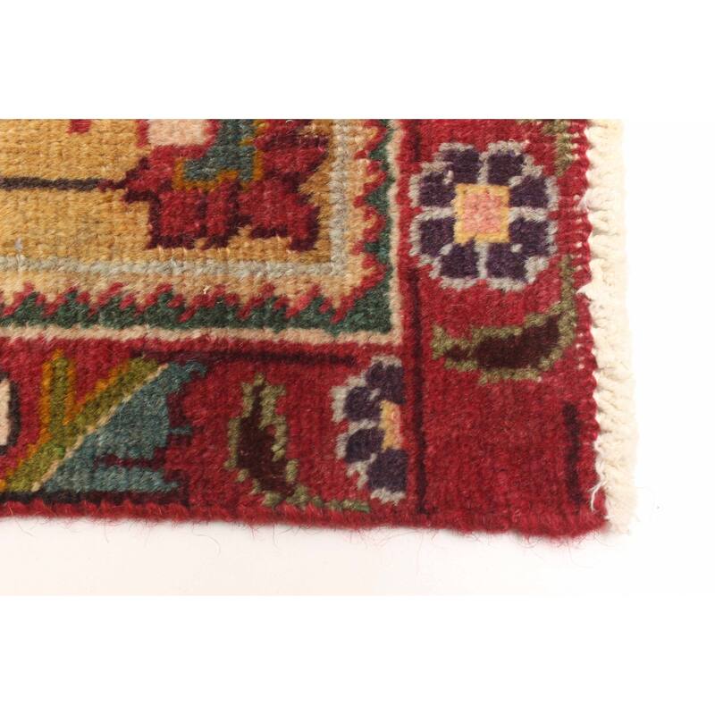 ECARPETGALLERY Hand-knotted Antalya Vintage Indigo Wool Rug - 3'1 x 4'9