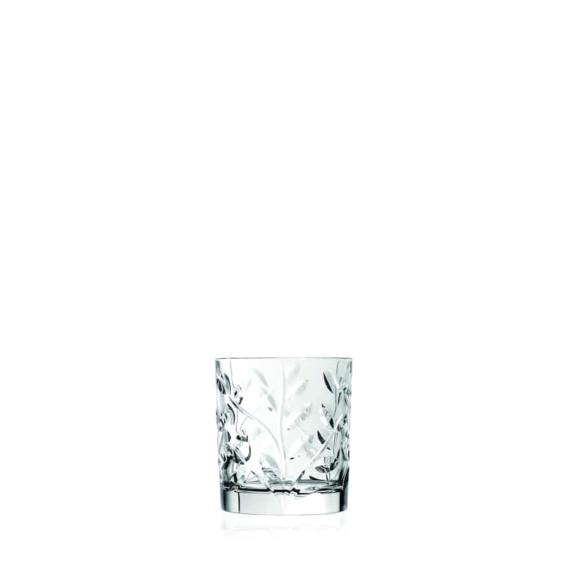 Majestic Gifts Inc. Crystal Glass DOF Tumblers-Designed-11 Oz.-Set/6