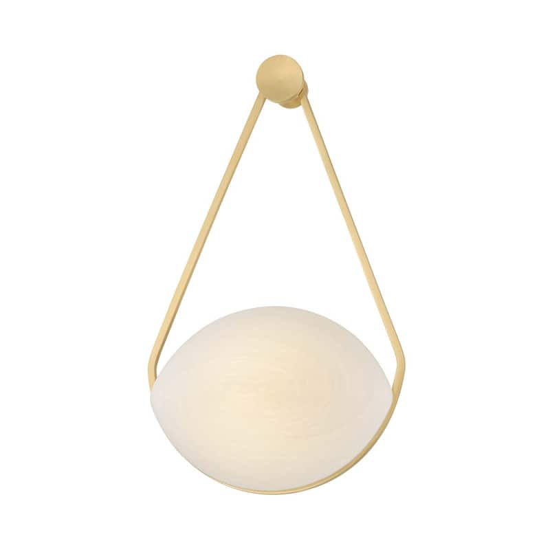 Hudson Valley Lighting 3361 Blaina 18" Tall LED Wall Sconce with Cloud - Aged Brass