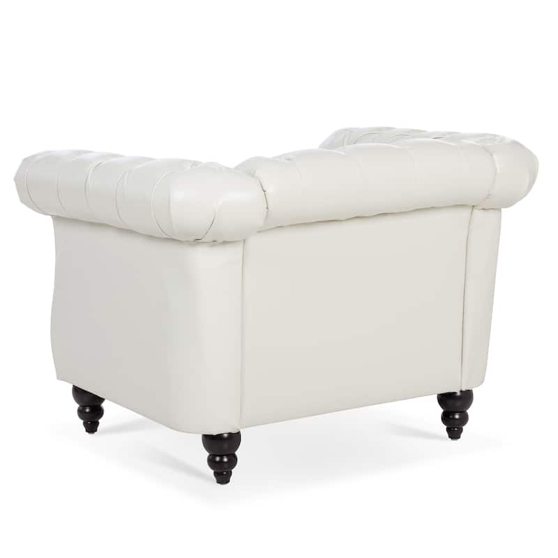 Classic Design Comfortable 1 Seater Sofa Accent Chair For Living Room