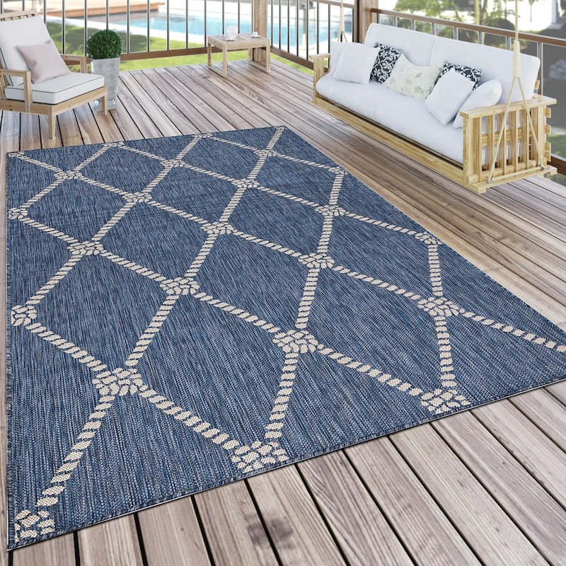 Sevita Nautical Knot Indoor Outdoor Rug