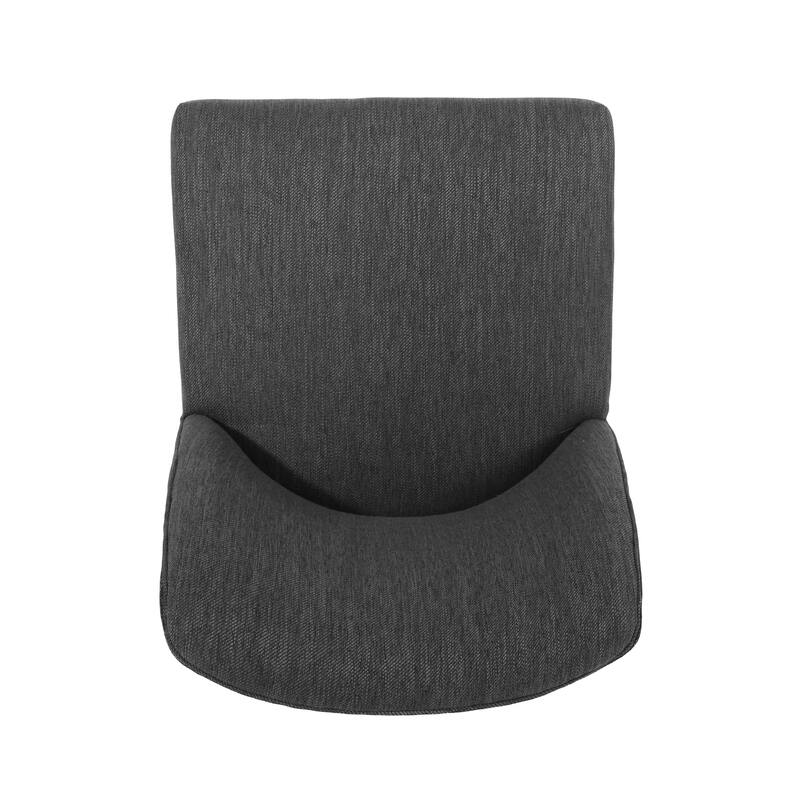 Modern Set of 2 Dining Chairs with Fabric Cushioned Seat Backrest, Solid Wood Frame for Dining Room Living Room and Bedroom