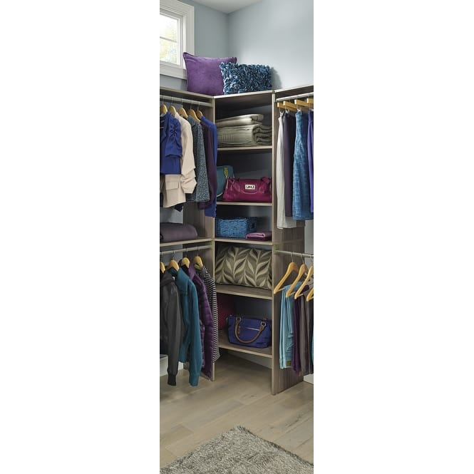 ClosetMaid SuiteSymphony 31.75-inch Wide Corner Shelf Unit