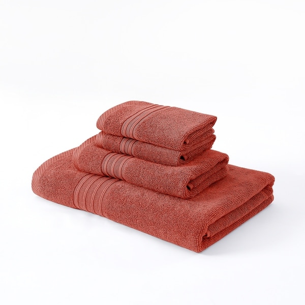 Modern Threads Ophelia 6-Piece Yarn Dyed Jacquard Towel Set - On