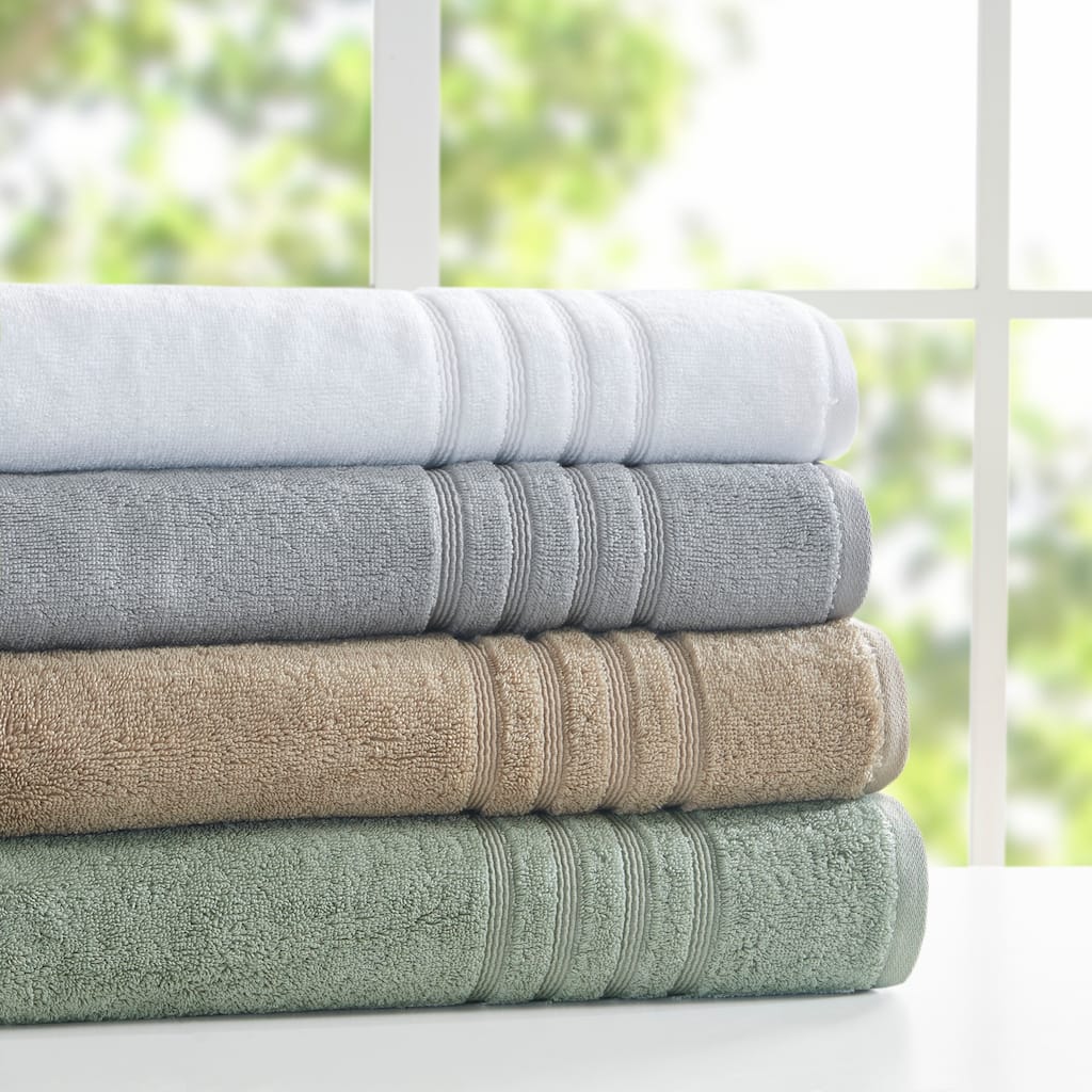 Madison Park Nurture Sustainable Antimicrobial Bath Towel 6 Piece Set