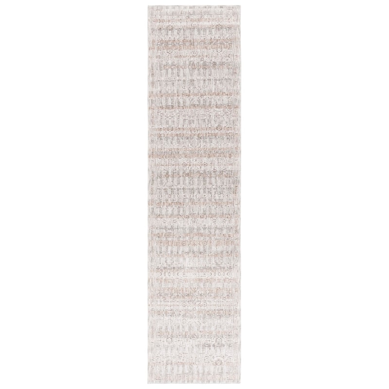 SAFAVIEH Mason Ortansa Vintage Rug - 2' x 8' Runner - Beige/Grey Ivory