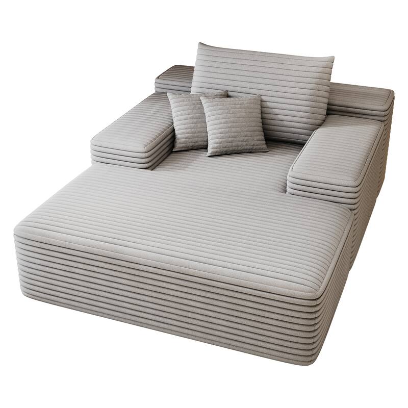 Nebula Oversized Upholstered Sofa Bed, Upholstered Sleeper Cloud Sofas Couches for Cozy Reading and Relaxation