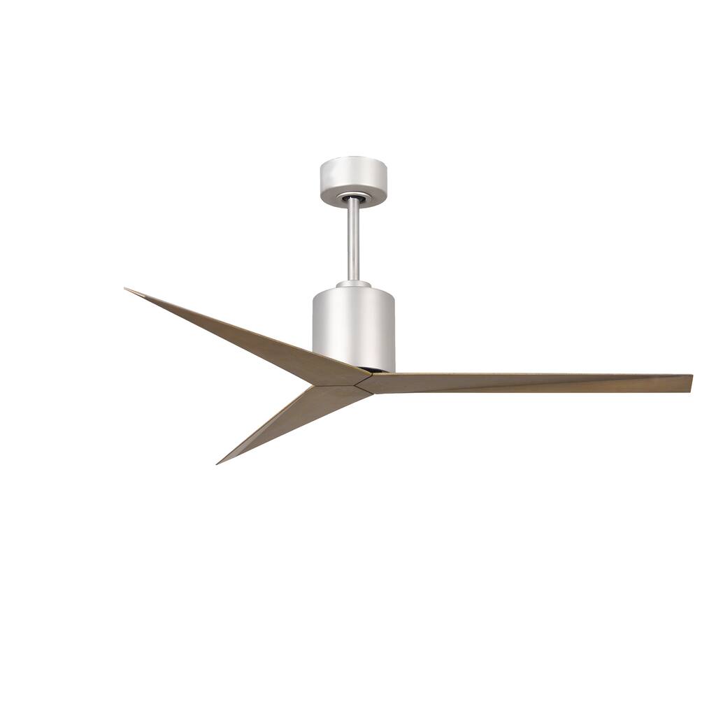 Matthews Fan Eliza 3-blade Paddle Nickel Ceiling Fan