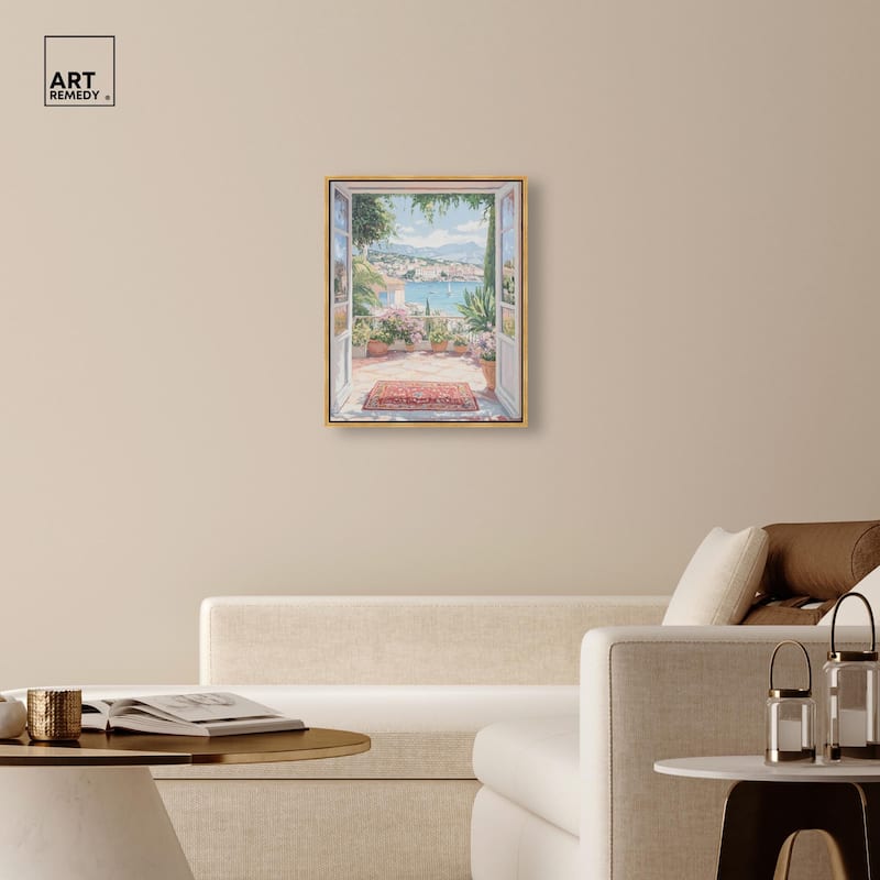 Room with a View Canvas by Art Remedy