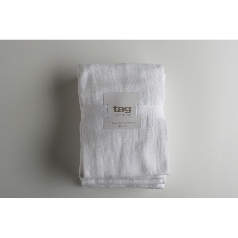 Mukitchen Flour Sack Towels, Cafe - 3 towels
