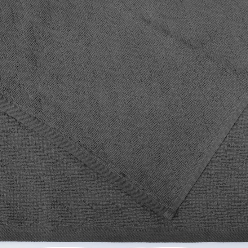 Turkish Cotton Herringbone and Solid Hand Towel Set by Superior