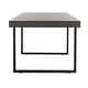 preview thumbnail 11 of 37, SAFAVIEH Cael Modern Industrial Farmhouse Dining Table - 59 in. W x 33 in. D x 30 in. H
