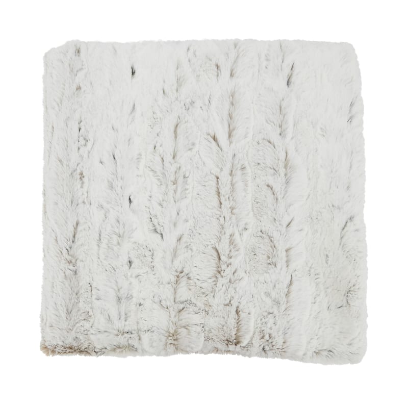 Fluffy Heaven Faux Fur Throw Blanket - 50"x60"