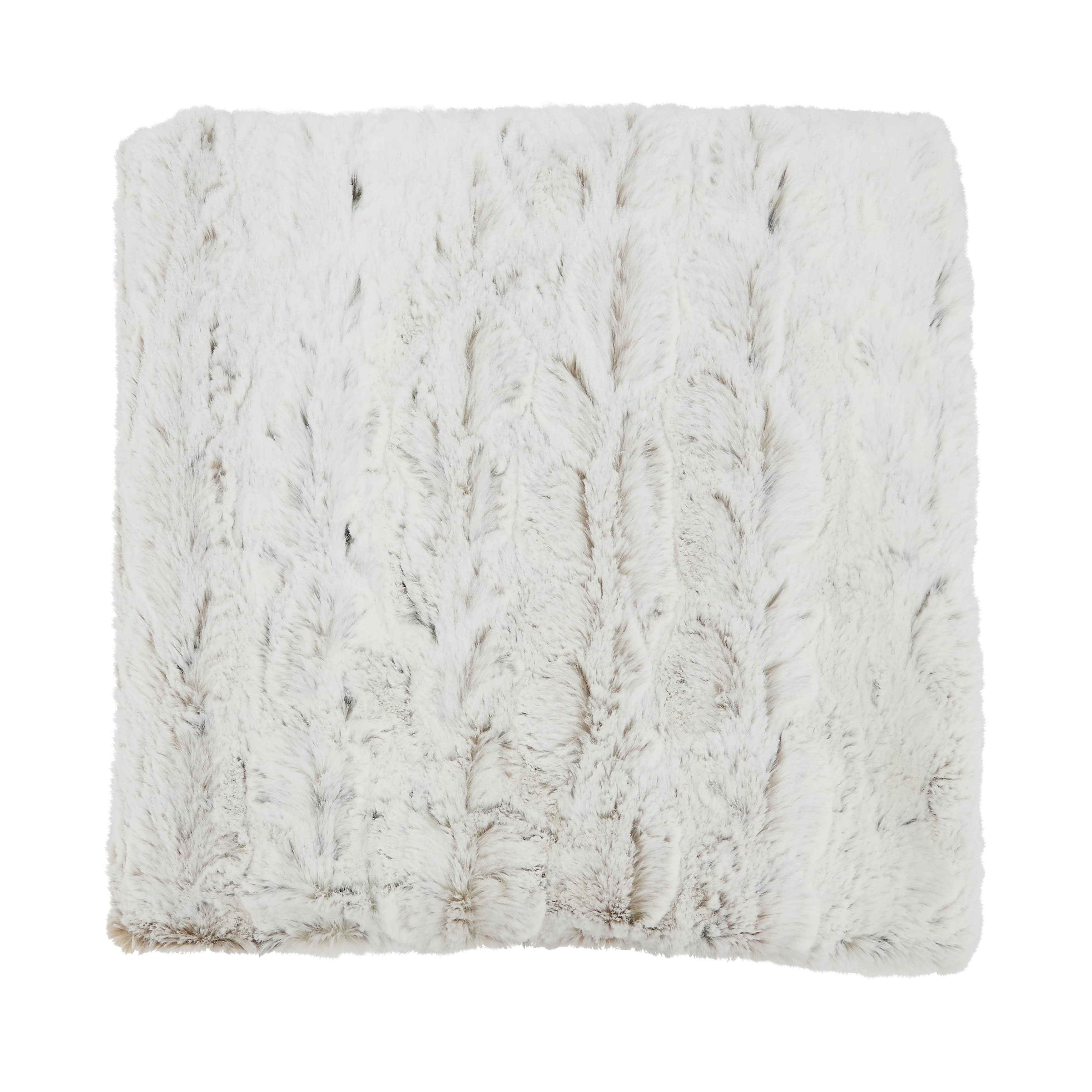Fluffy Heaven Faux Fur Throw Blanket