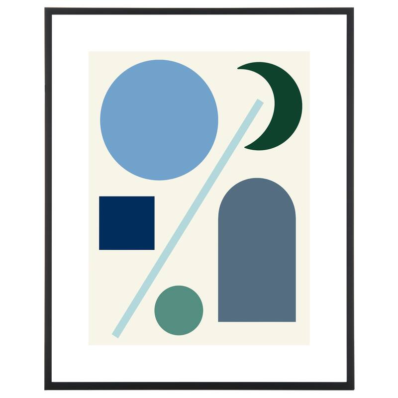 SAFAVIEH Nenka Tranquil Nights 24 x 30-inch Framed Wall Art