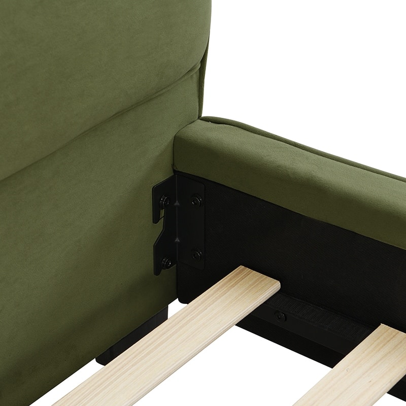 Christopher Knight Home - Oliver Velvet Upholstered King Platform Bed with Tufted Elegance