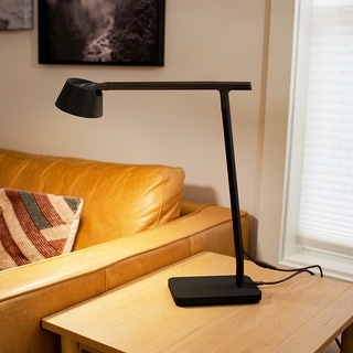 BLACK+DECKER Works with Alexa Smart Desk Lamp with USB Charging