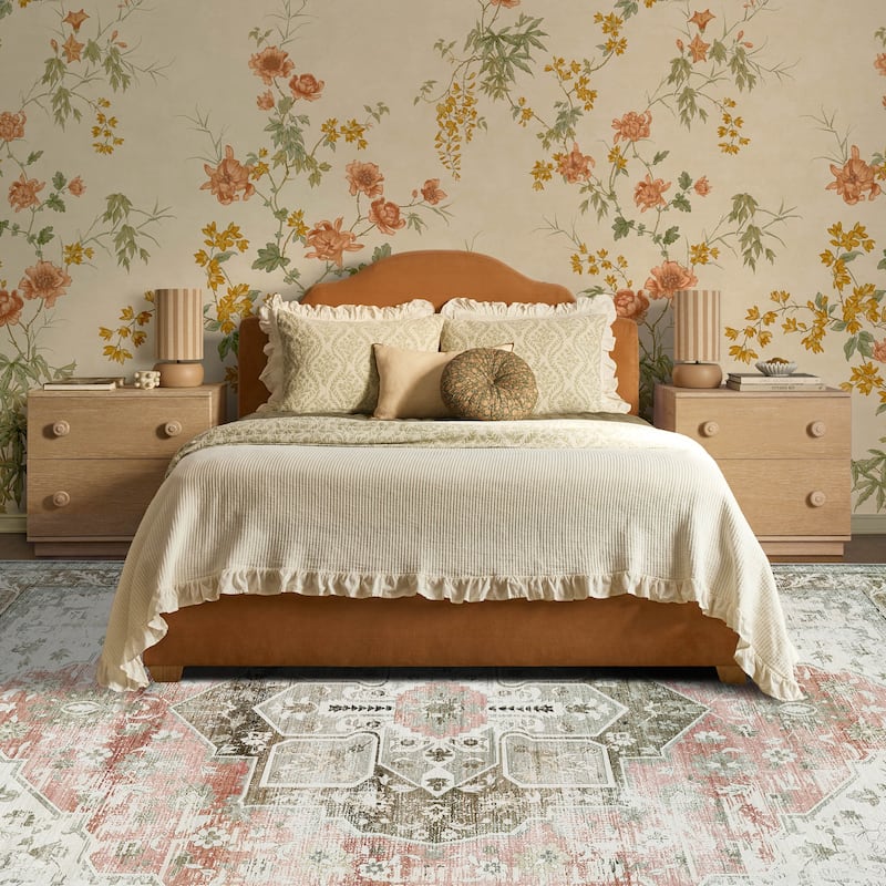 Bohemian Faux Cashmere Rug