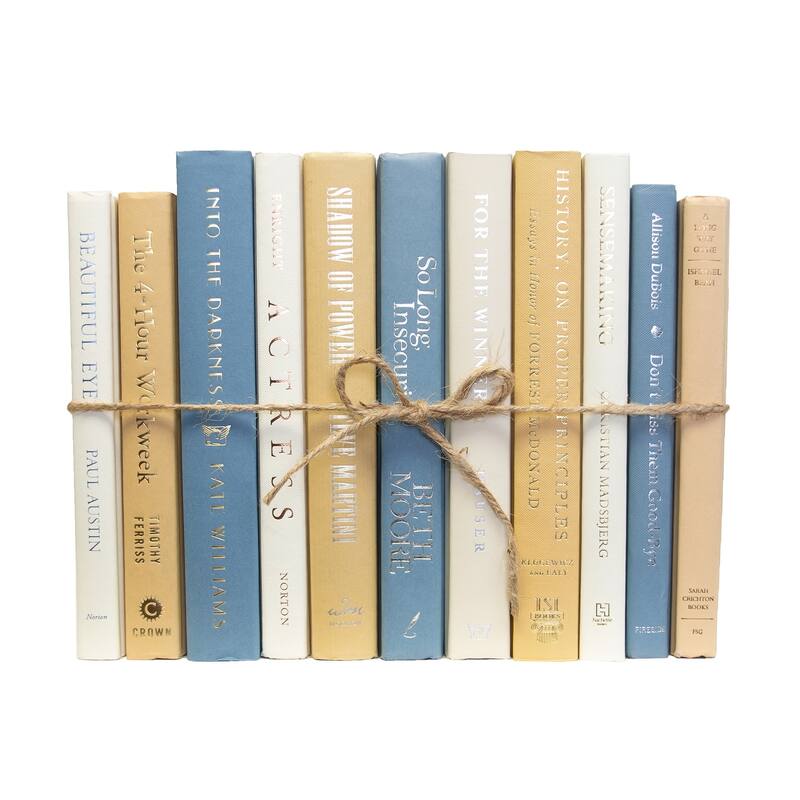 Books Blue Decorative Accessories: Magnolia ColorPak