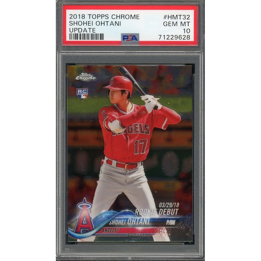 shohei ohtani graded rookie card Amazon.com: Shohei Ohtani PSA Graded Card Mystery Power Pack - 1 PSA Graded  Ohtani Card and 2 Packs of Cards Per Pack