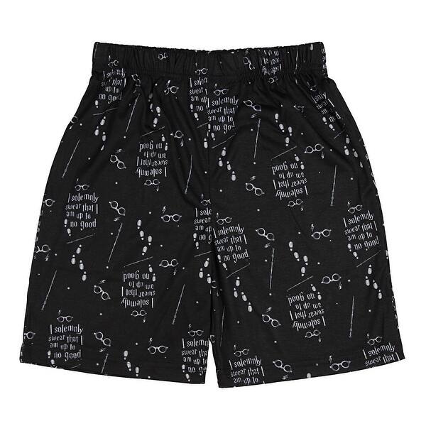 Shop Harry Potter Intimo Big Boys Up To No Good Short Sleeve Boys Pajama Set Overstock 31490067