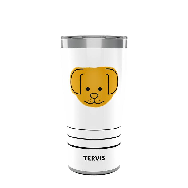 Tervis Traveler Pet Face Triple Walled Insulated Travel Tumbler, Pup - 20oz