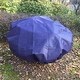 preview thumbnail 1 of 3, Agfabric 0.95 oz. 40 in. H x 60 in. Dia Plant Cover Freeze Frost Protection Bag, Navy 30"x26"