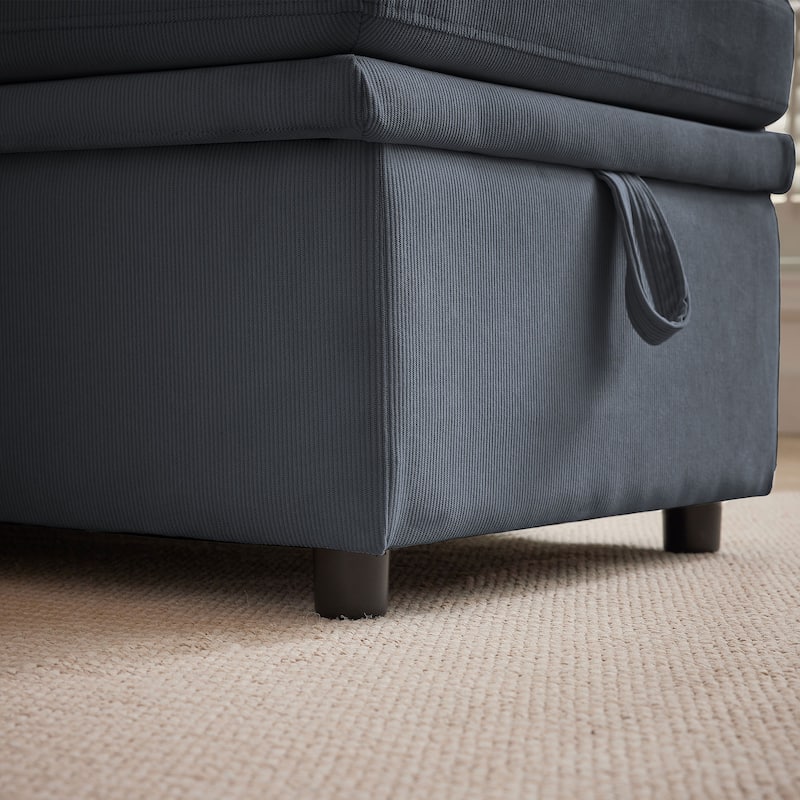 78.94" Striped Fabric Sleeper Sofa