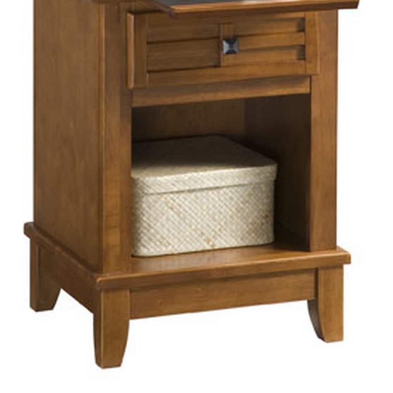 Arts and Crafts Cottage Oak Nightstand