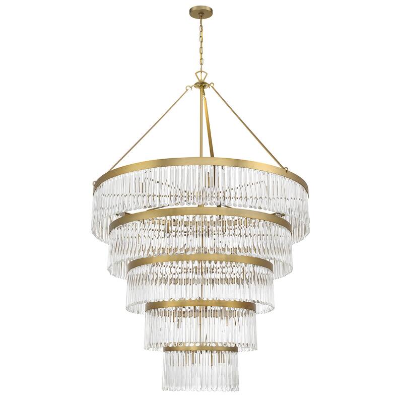 Crystorama Lighting Group EMO-5430 Emory 30 Light 48" Wide Crystal