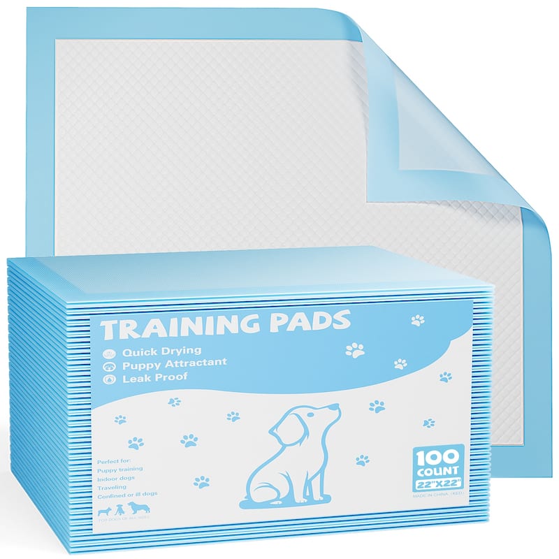 Pet urine pad，Super Absorbent & Quick-Drying, Leak-Proof Pet Pads - 100P