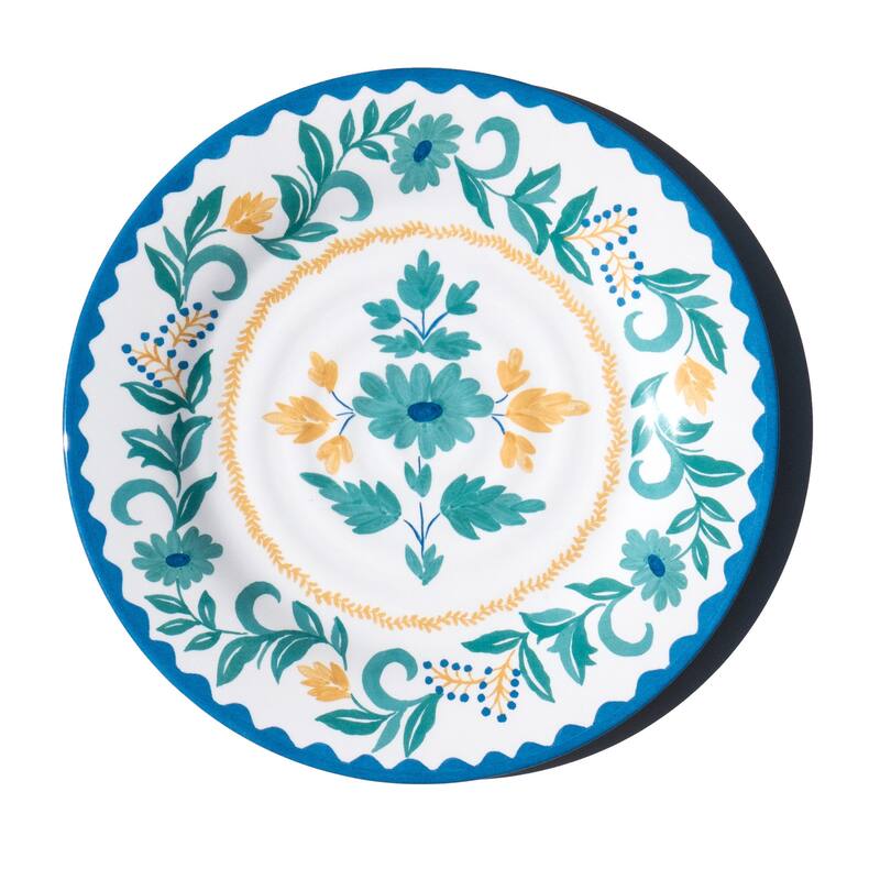 Abode Homewares Montelupo NewWave Melamine Dinner Plate - Multicolor - 10.5" - Set of 6