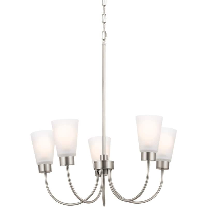 Kichler 52443 Erma 5 Light 24" Wide Chandelier - Brushed Nickel