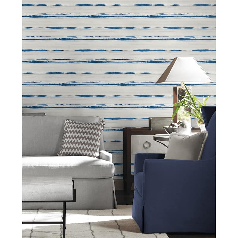 Luxe Haven Horizon Stripe Peel and Stick Wallpaper