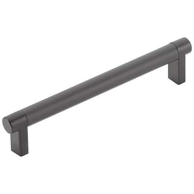 Emtek 84055.REC.SM Smooth 6" Center to Center Bar Cabinet Pull with