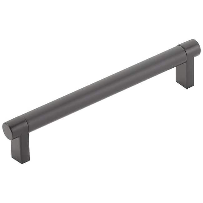 Emtek 84055.REC.SM Smooth 6" Center to Center Bar Cabinet Pull with