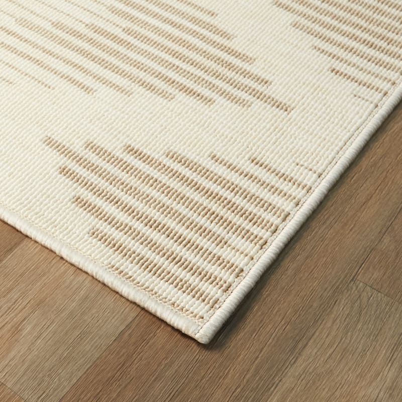 Coville Chevron High-low Indoor/Outdoor Area Rug