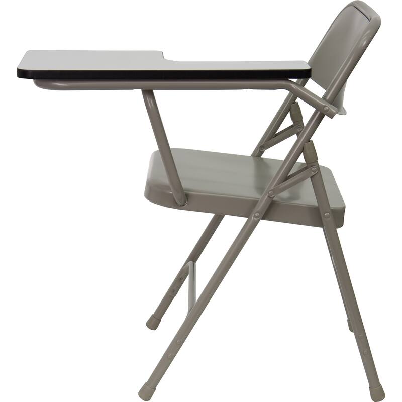 2 Pack Premium Steel Folding Chair with Left Handed Tablet Arm - Event Chair