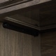 preview thumbnail 23 of 23, GDFStudio - Brookline Modern Storage Glass Display Cabinet with Flip-Up Glass Doors and 4-Tier Shelving