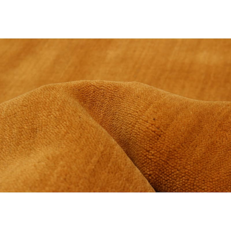 Kashkuli Gabbeh Gold Rug 4'8" x 6'5" - 4'8 x 6'5
