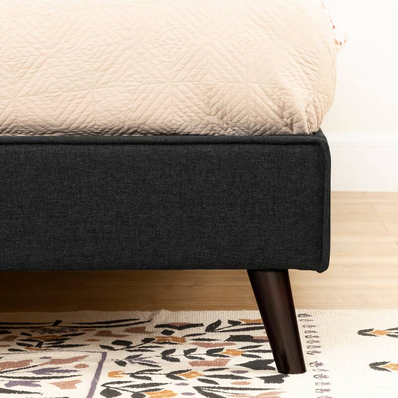 South Shore Sazena Upholstered Complete Bed